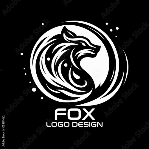 Fox Vector Logo Design photo