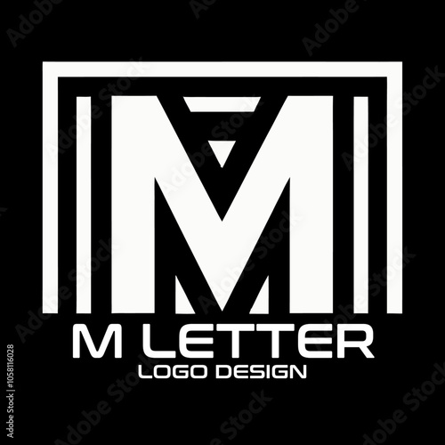 M Letter Vector Logo Design