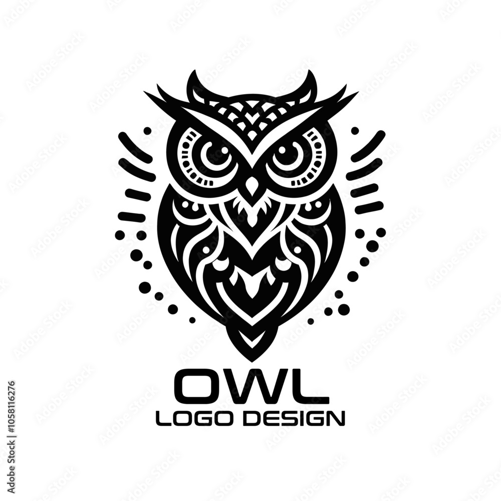 Owl Vector Logo Design