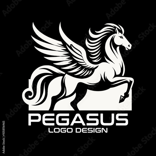 Pegasus Vector Logo Design