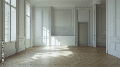 Wallpaper Mural Bright and Elegant Empty Kitchen Corner in Chic Room Torontodigital.ca