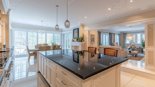 Elegant Chic Kitchen Area with Stylish Design