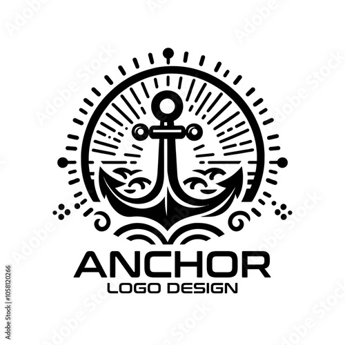 Anchor Vector Logo Design