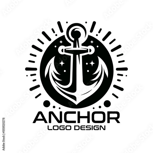 Anchor Vector Logo Design