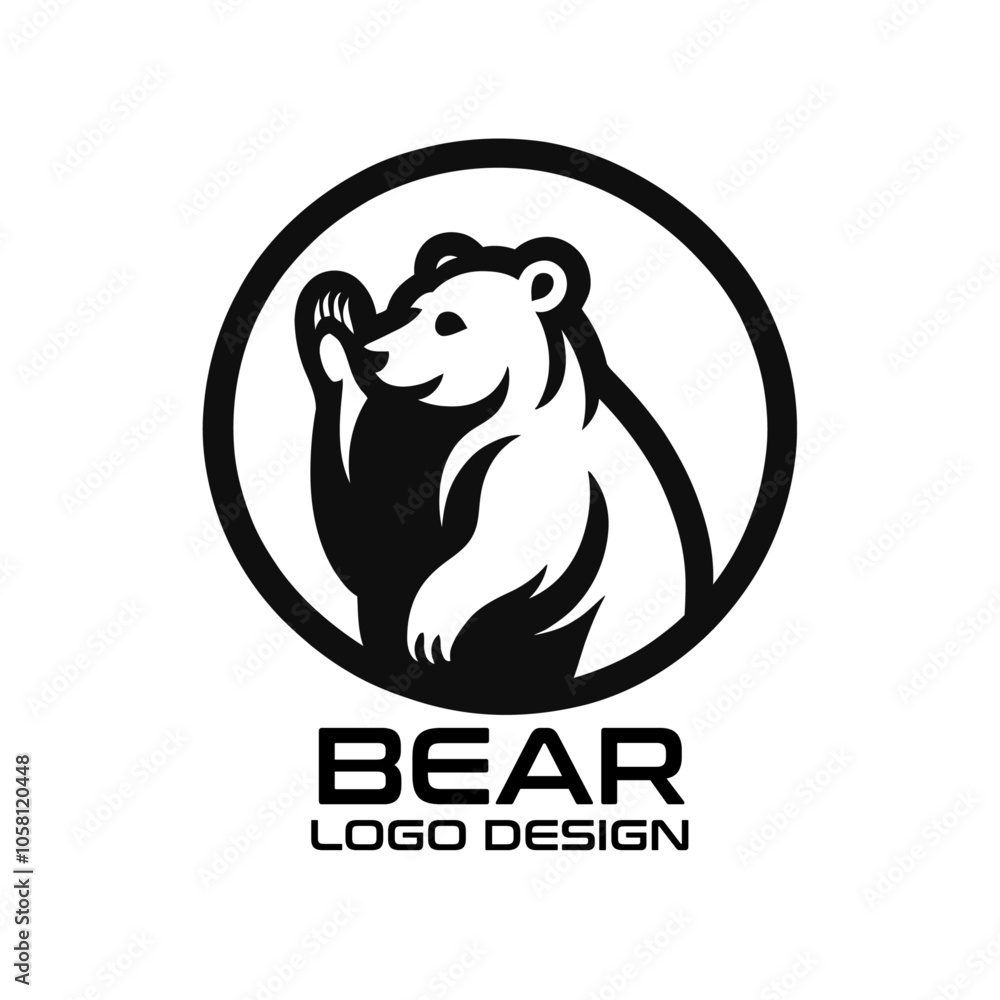 Bear Vector Logo Design