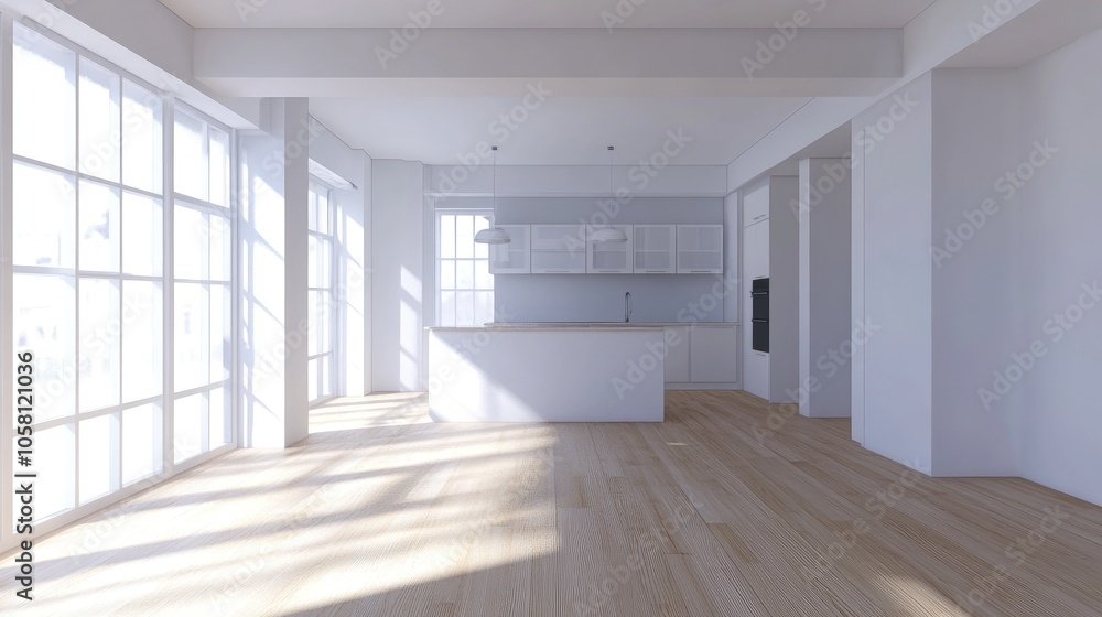 Bright and Spacious Minimalist Room Interior Design Bright and Spacious Minimalist Room Interior Design