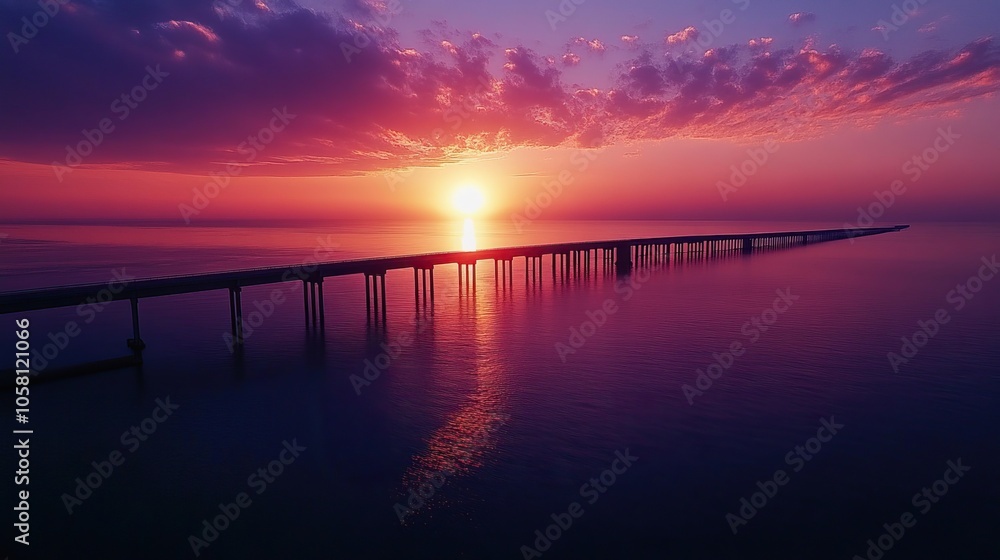 Aerial panorama of Chesapeake Bay Bridge at sunset. The Chesapeake Bay Bridge (known locally as the Bay Bridge) is a major dual-span bridge in the U.S. state of . Aerial panorama of Chesapeake Bay Bridge at sunset. The Chesapeake Bay Bridge (known locally as the Bay Bridge) is a major dual-span bridge in the U.S. state of .