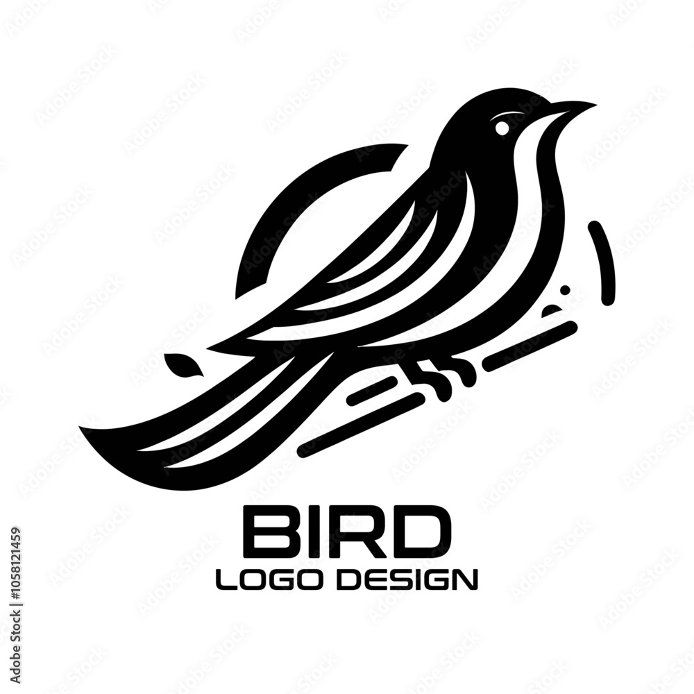 Fototapeta premium Bird Vector Logo Design