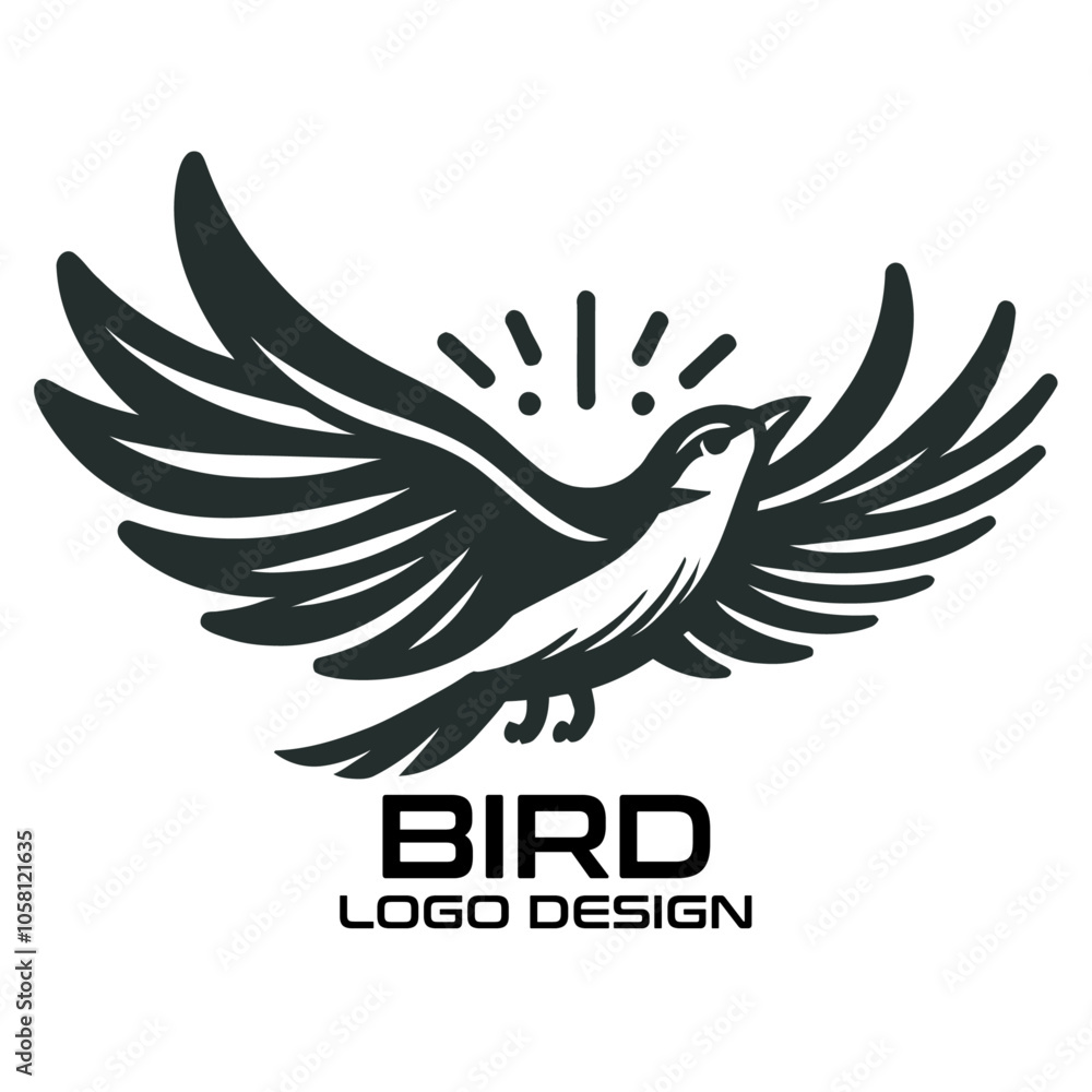 Obraz premium Bird Vector Logo Design