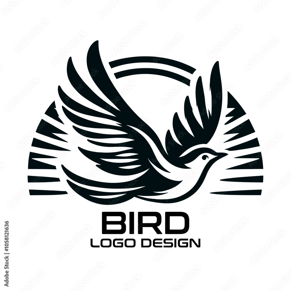 Bird Vector Logo Design Bird Vector Logo Design