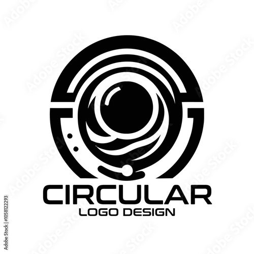 Circular Vector Logo Design