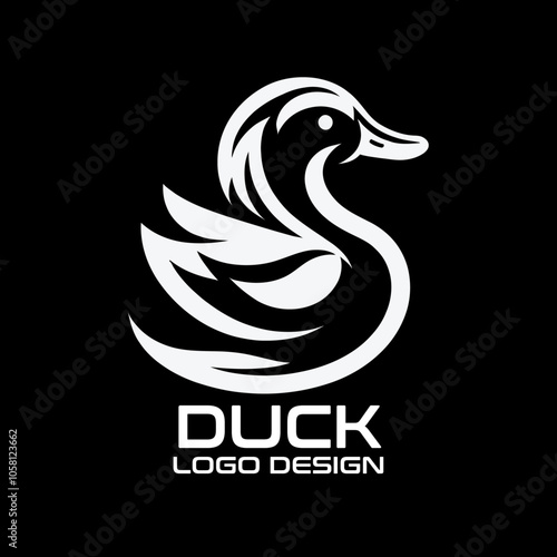 Duck Vector Logo Design