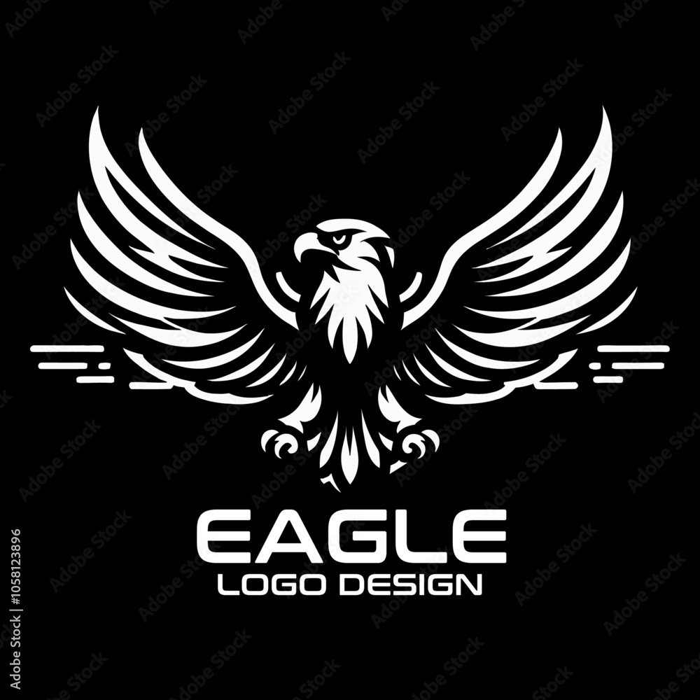 Obraz premium Eagle Vector Logo Design