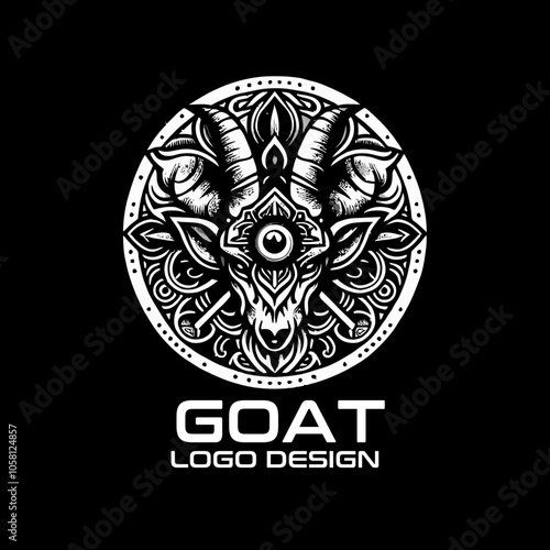 Goat Vector Logo Design