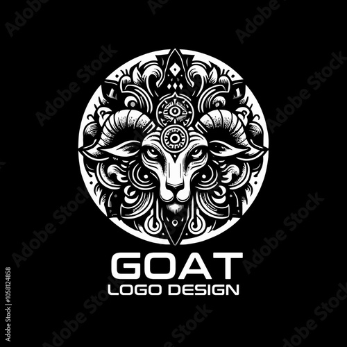 Goat Vector Logo Design