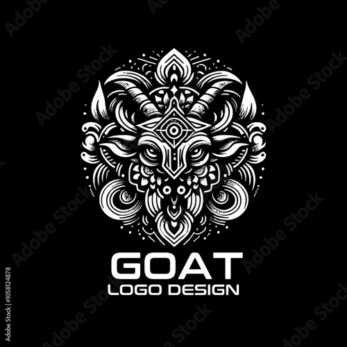 Goat Vector Logo Design