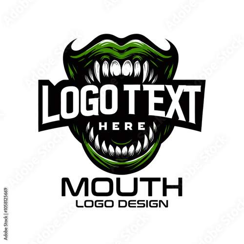 Mouth Vector Logo Design