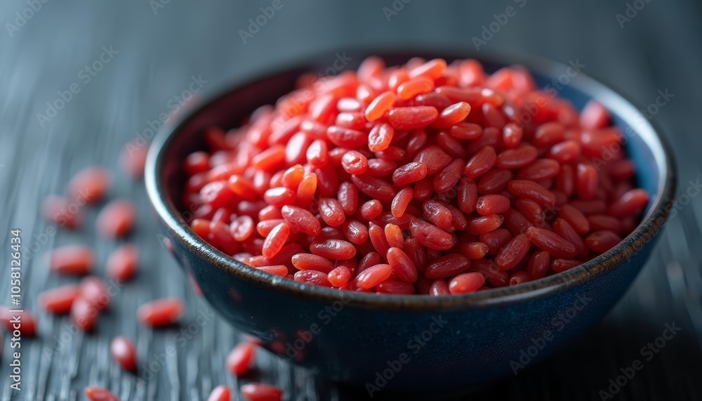 Fresh pomegranate seeds ready to add a burst of flavor Fresh pomegranate seeds ready to add a burst of flavor