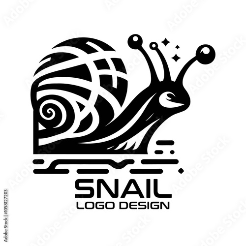 Snail Vector Logo Design