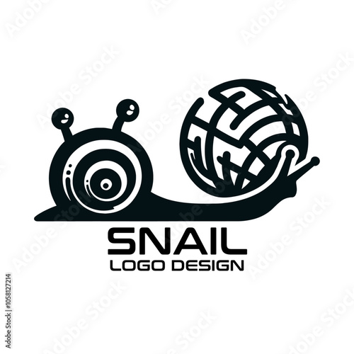 Snail Vector Logo Design