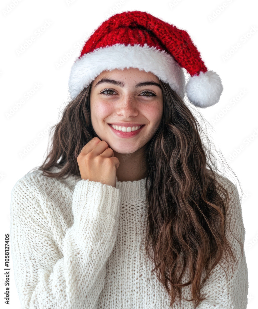 PNG Italian woman portrait happy background. PNG Italian woman portrait happy background.