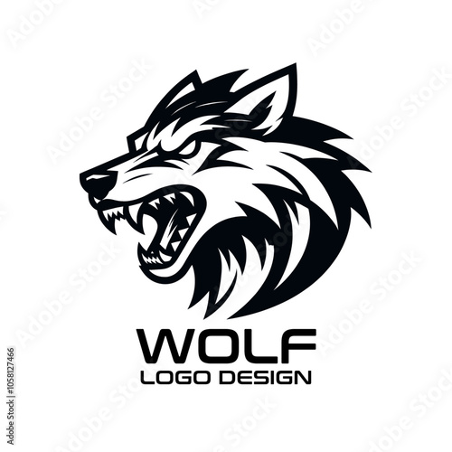 Wolf Vector Logo Design