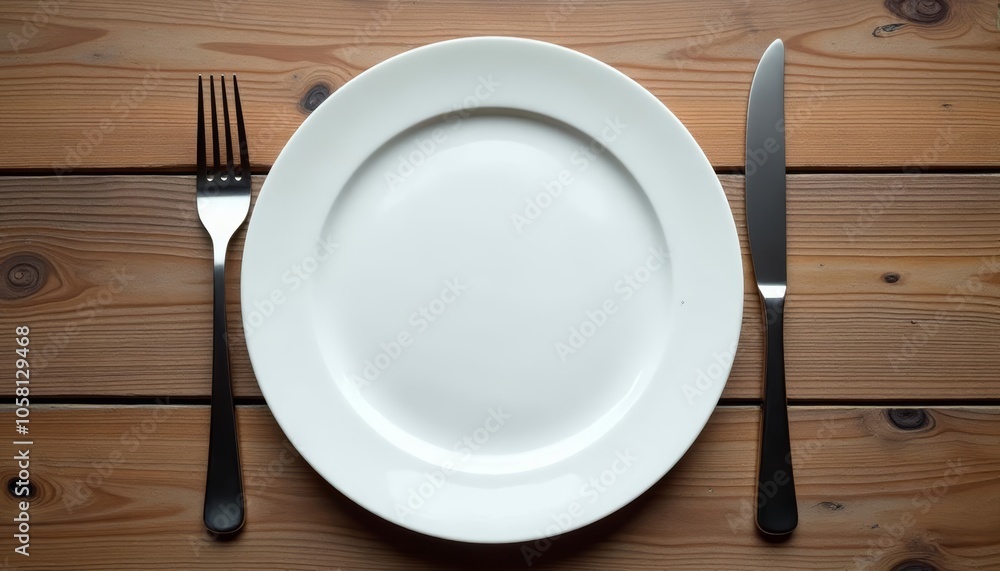 Awaiting the feast A table set for a meal Awaiting the feast A table set for a meal