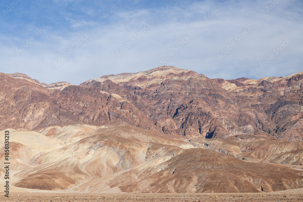 Naklejka premium Rock formations at Death Valley National Park, California, USA