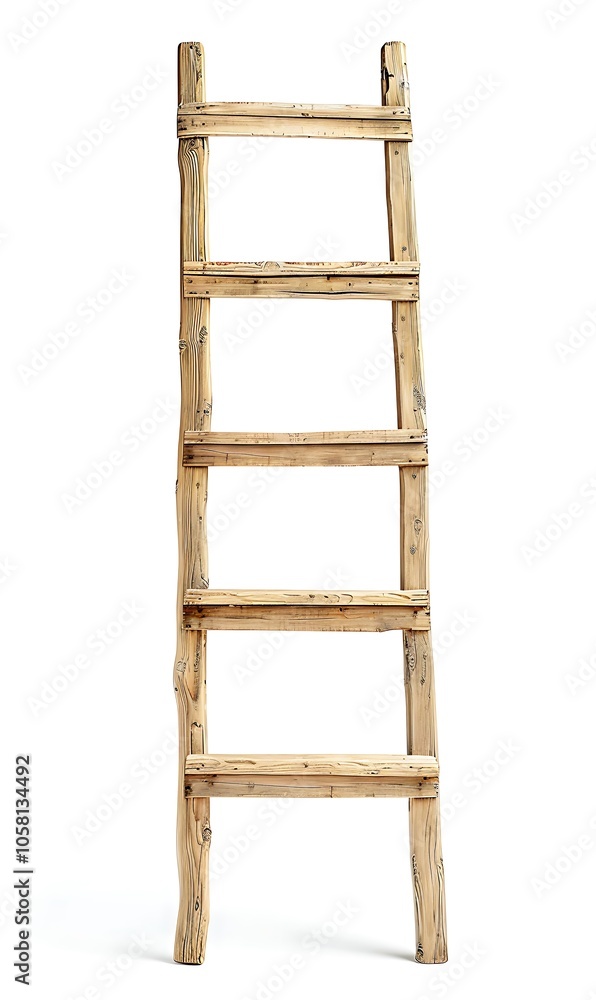 Ladder isolated on white background Ladder isolated on white background