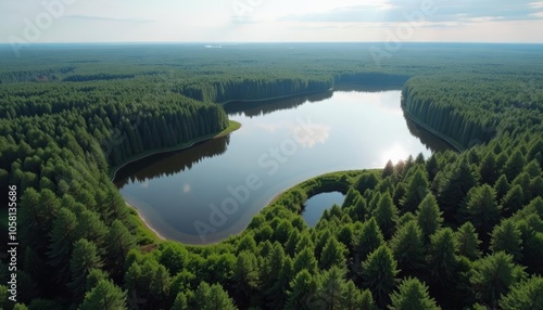  Tranquil forest lake perfect for serene escapes