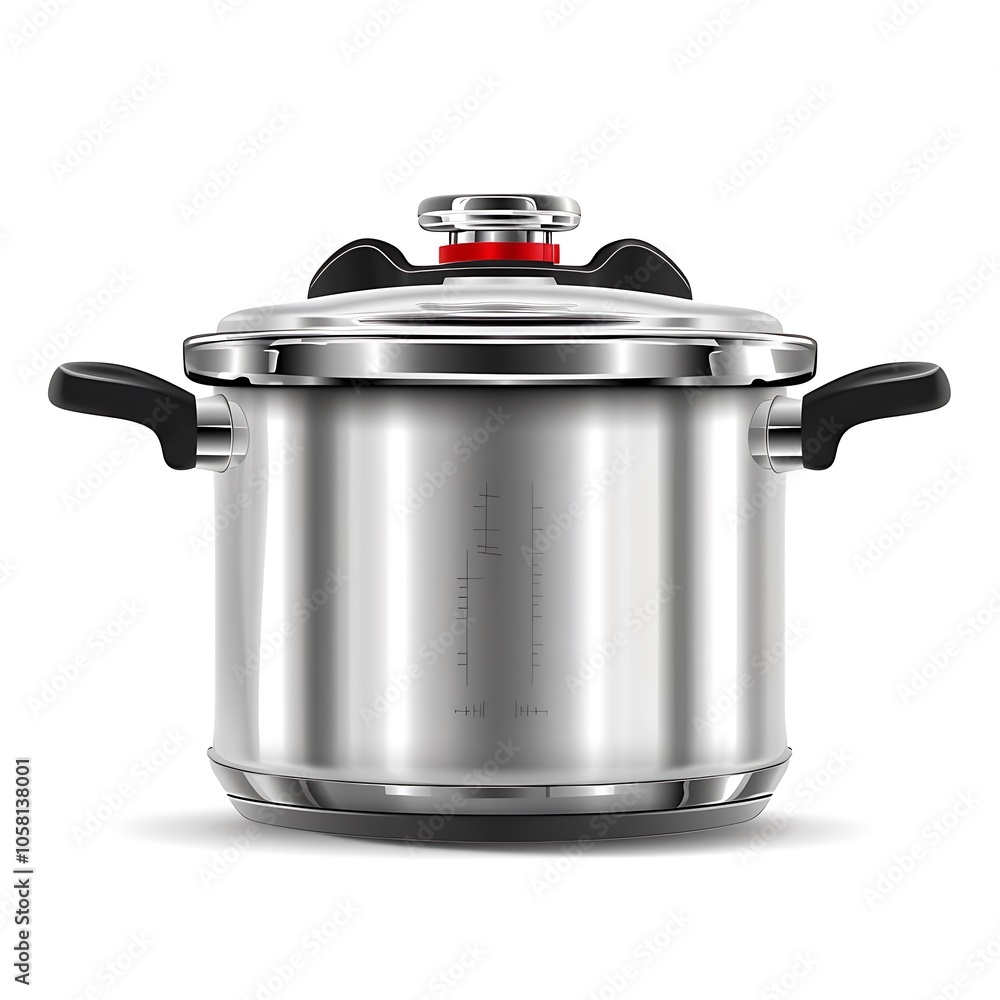 Pressure cooker isolated on white background Pressure cooker isolated on white background