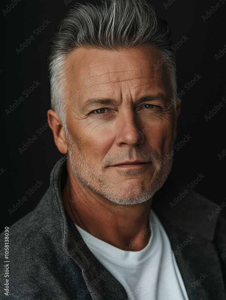 portrait of an man, portrait of a senior person, portrait of a senior man, cleanly groomed senior male model's upper body profile photo portrait of an man, portrait of a senior person, portrait of a senior man, cleanly groomed senior male model's upper body profile photo
