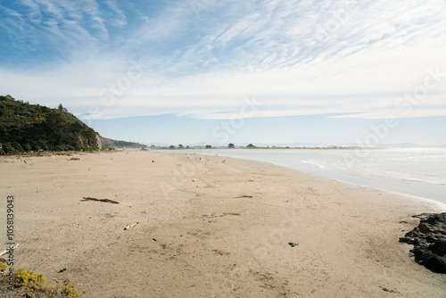 Beautiful Sumner Beach: Scenic Coastal Paradise in New Zealand photo