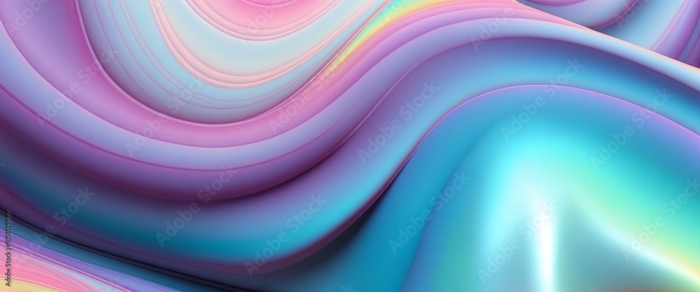 Colorful abstract fluid waves with pastel gradient swirls Colorful abstract fluid waves with pastel gradient swirls