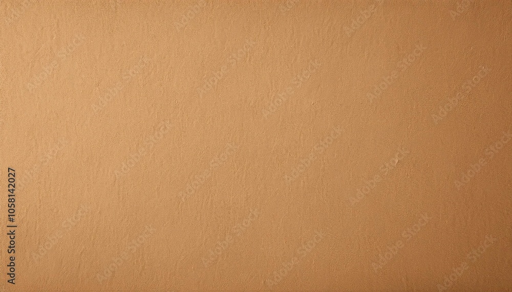 Fototapeta premium A smooth, textured surface in warm brown tones, resembling a corkboard or natural material, ideal for crafting or interior design.