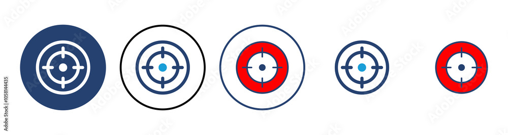 Target icon vector. goal icon vector. target marketing icon vector Target icon vector. goal icon vector. target marketing icon vector