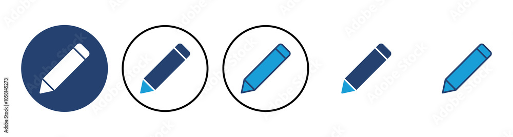 Pencil icon vector. pen symbol. edit icon vector Pencil icon vector. pen symbol. edit icon vector