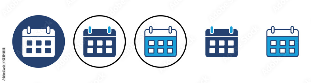 Calendar icon vector. Calender symbol. calendar vector icon Calendar icon vector. Calender symbol. calendar vector icon