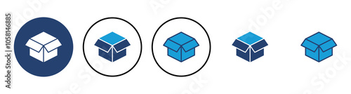 Box icon vector. box vector icon, package, parcel