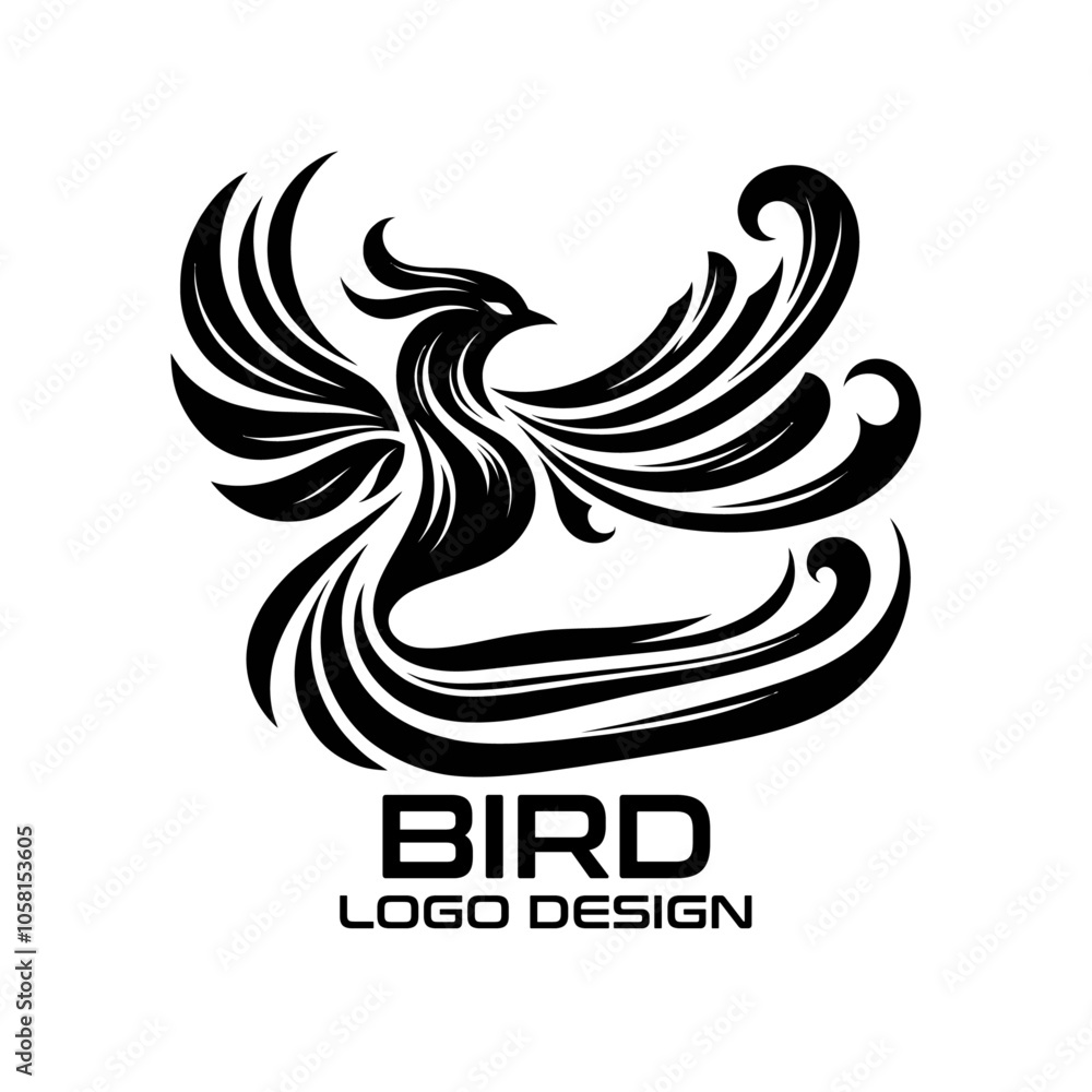 Bird Vector Logo Design Bird Vector Logo Design