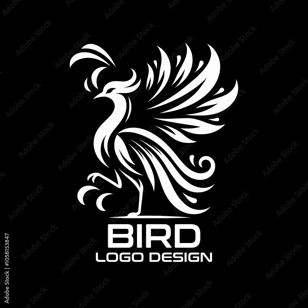 Bird Vector Logo Design Bird Vector Logo Design
