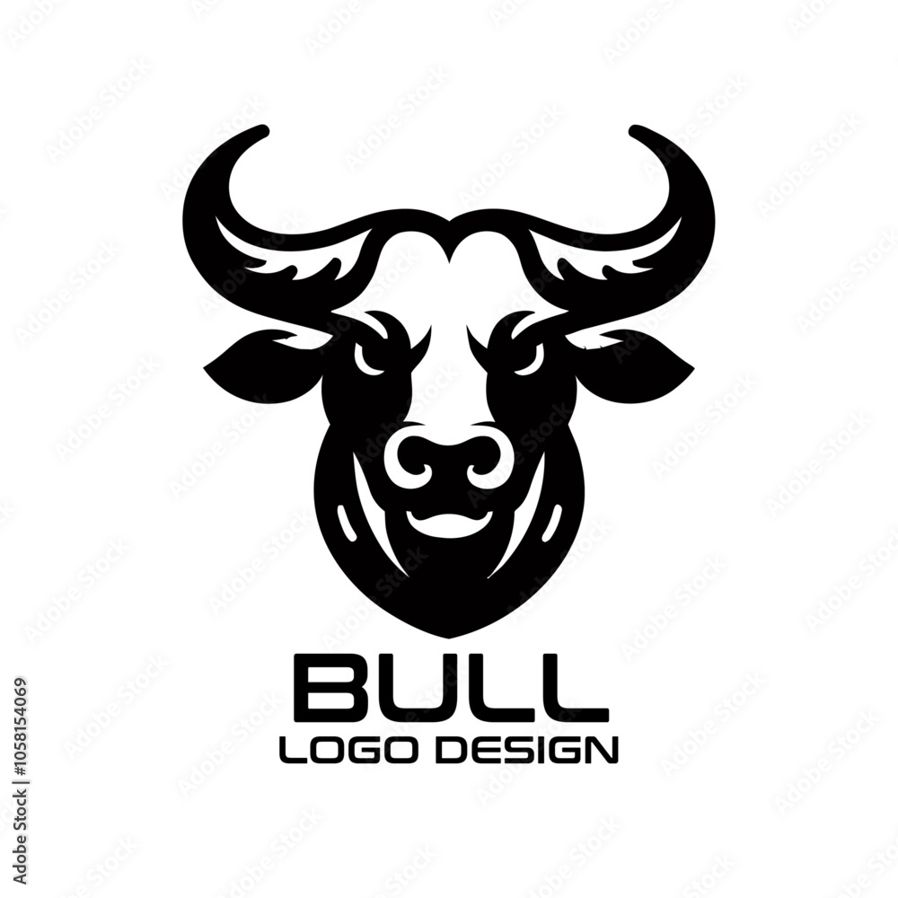 Bull Vector Logo Design