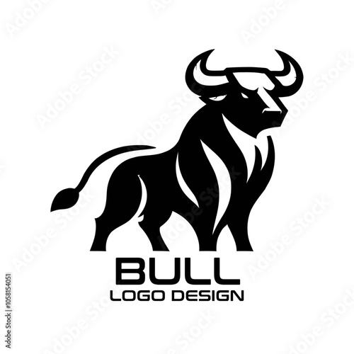 Bull Vector Logo Design