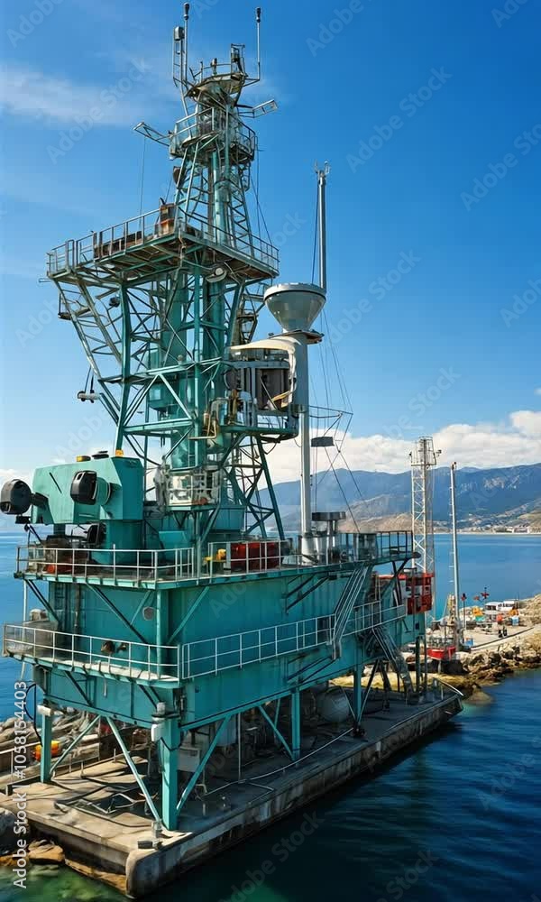 Navy ship under military radar air surveillance
Navy ship under military radar air surveillance