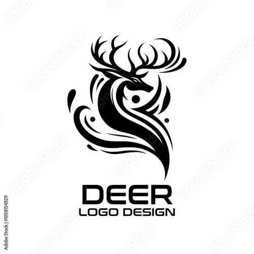 Deer Vector Logo Design