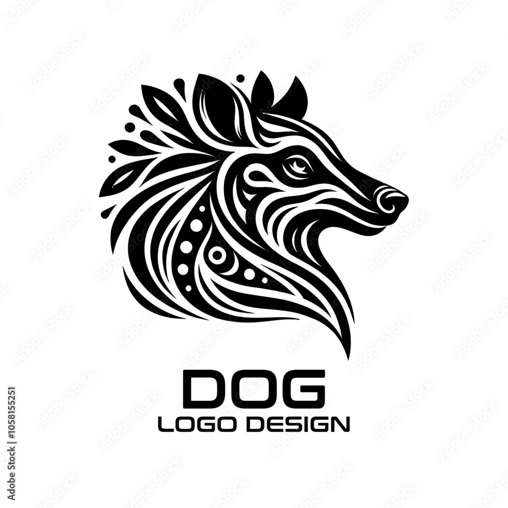 Dog Vector Logo Design Dog Vector Logo Design
