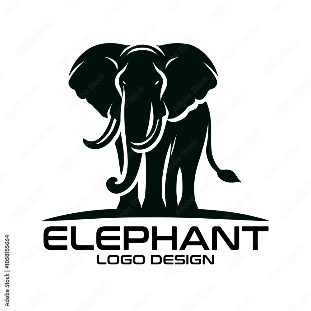 Obraz premium Elephant Vector Logo Design