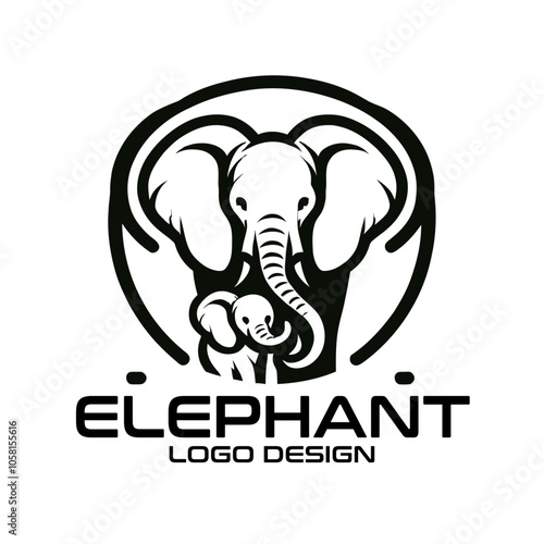 Elephant Vector Logo Design