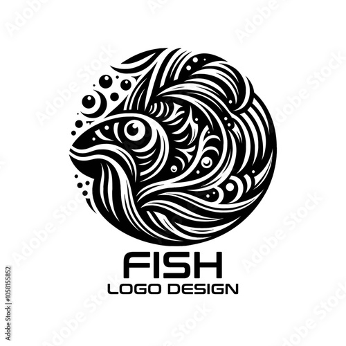 Fish Vector Logo Design