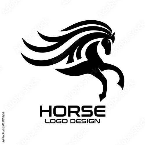 Horse Vector Logo Design